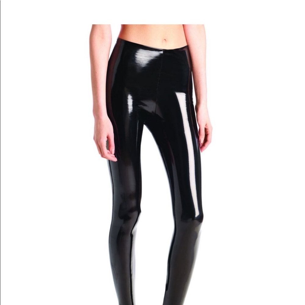 Top Shop Womans  Vinyl Leggins